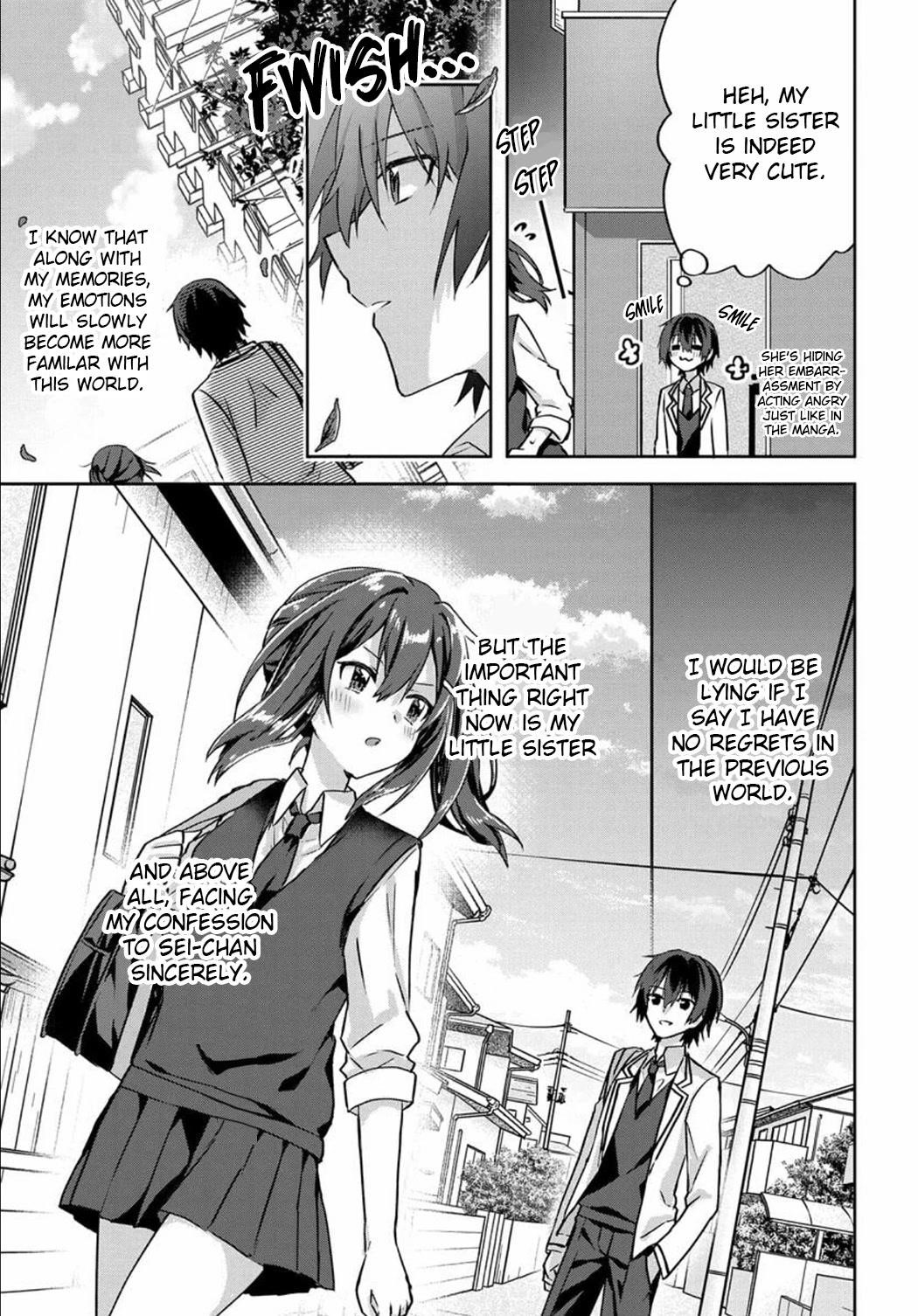 Since I’ve Entered the World of Romantic Comedy Manga, I’ll Do My Best to Make the Losing Heroine Happy Chapter 2 - Page 21