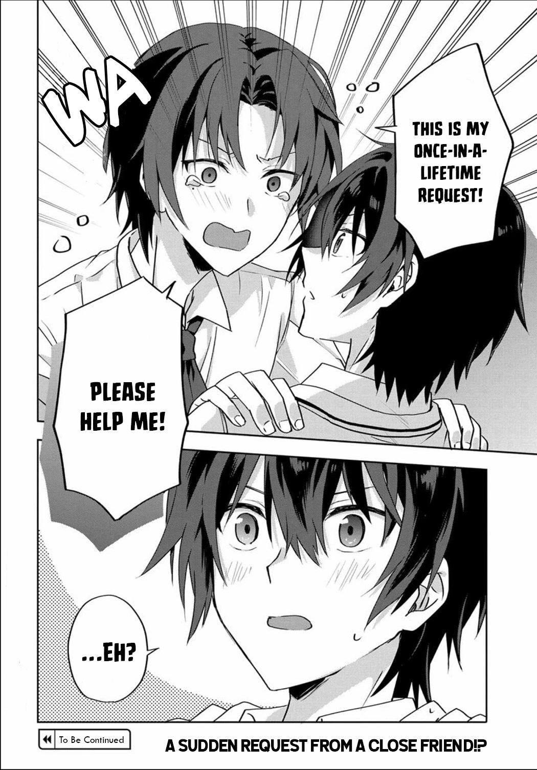 Since I’ve Entered the World of Romantic Comedy Manga, I’ll Do My Best to Make the Losing Heroine Happy Chapter 2 - Page 24