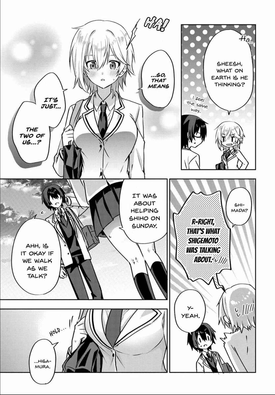 Since I’ve Entered the World of Romantic Comedy Manga, I’ll Do My Best to Make the Losing Heroine Happy Chapter 3.5 - Page 5