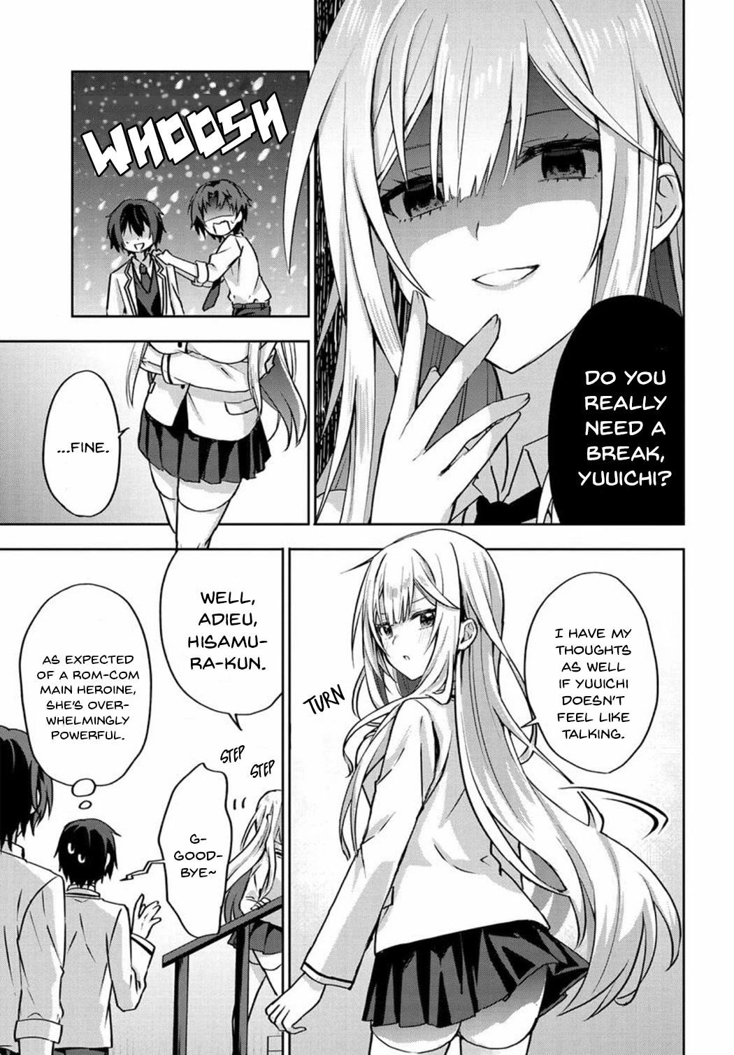 Since I’ve Entered the World of Romantic Comedy Manga, I’ll Do My Best to Make the Losing Heroine Happy Chapter 3 - Page 11