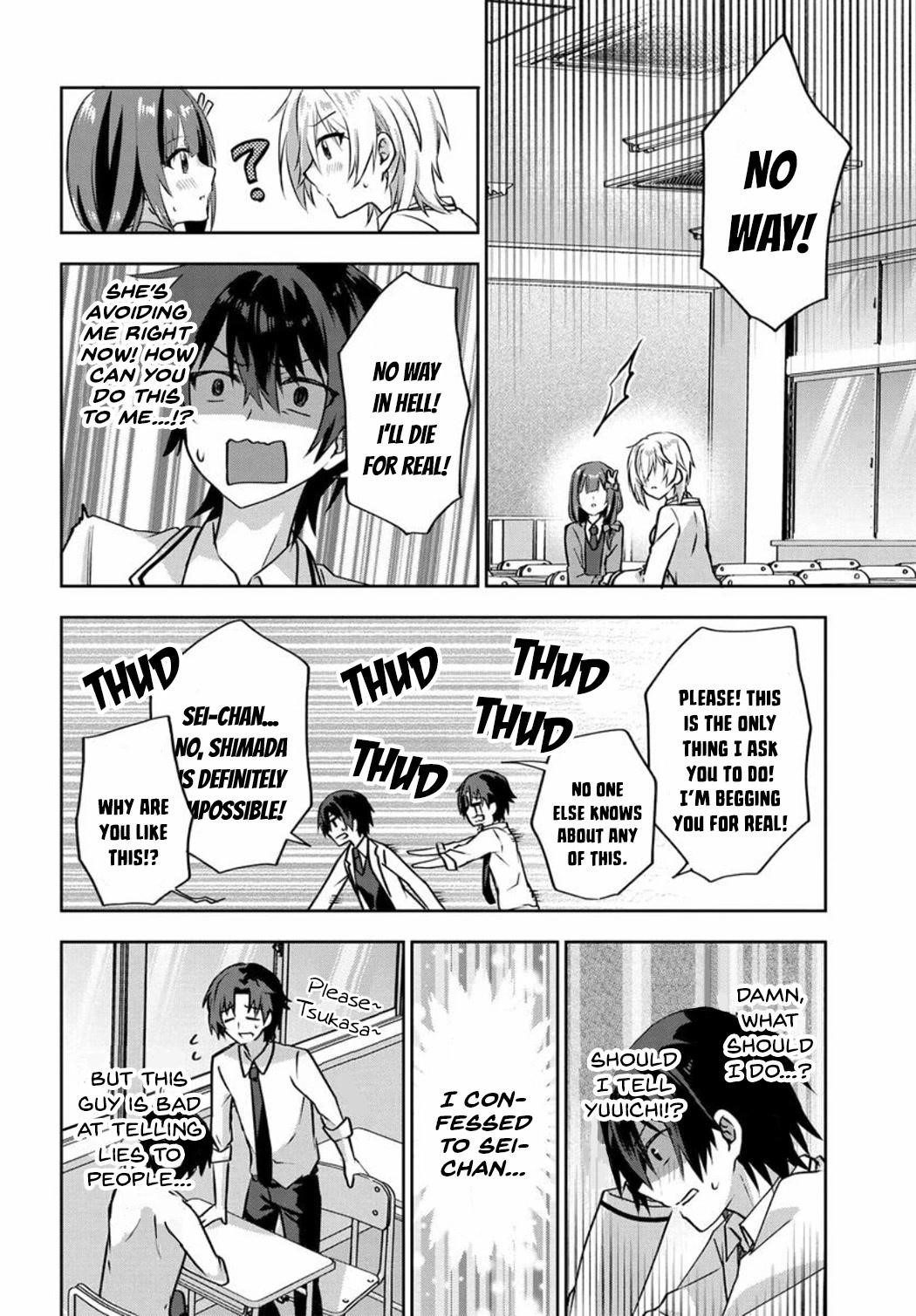 Since I’ve Entered the World of Romantic Comedy Manga, I’ll Do My Best to Make the Losing Heroine Happy Chapter 3 - Page 16