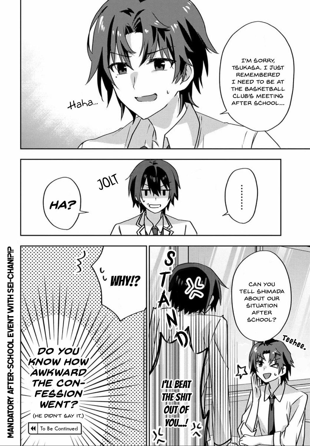 Since I’ve Entered the World of Romantic Comedy Manga, I’ll Do My Best to Make the Losing Heroine Happy Chapter 3 - Page 22