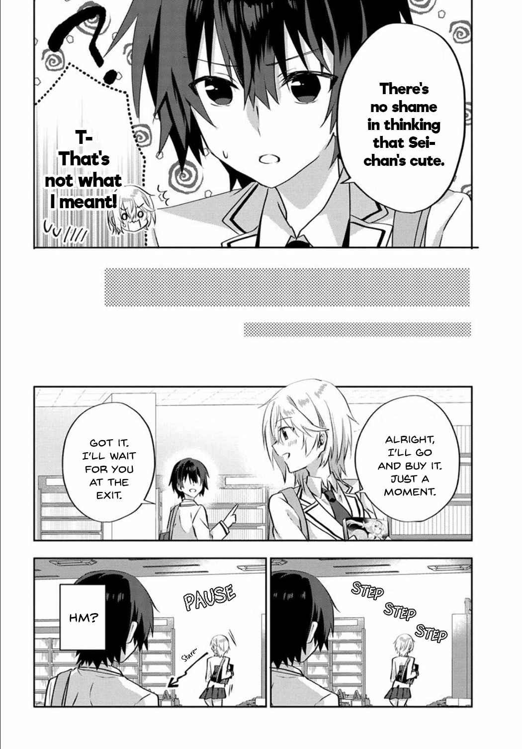 Since I’ve Entered the World of Romantic Comedy Manga, I’ll Do My Best to Make the Losing Heroine Happy Chapter 5.1 - Page 6