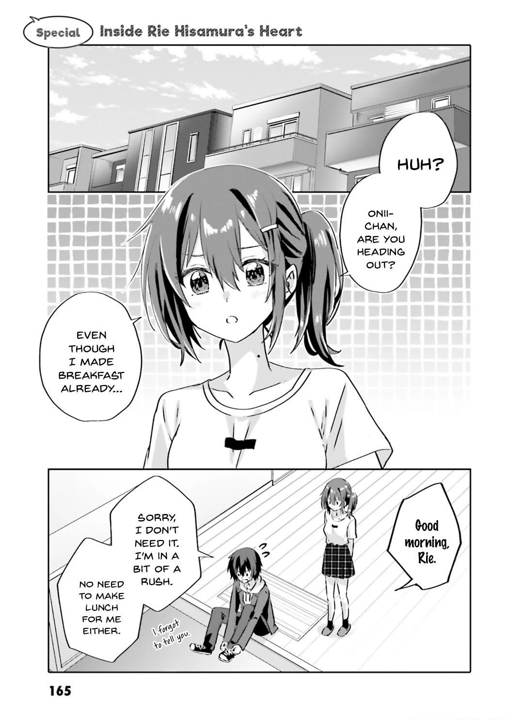 Since I’ve Entered the World of Romantic Comedy Manga, I’ll Do My Best to Make the Losing Heroine Happy Chapter 6.5 - Page 1