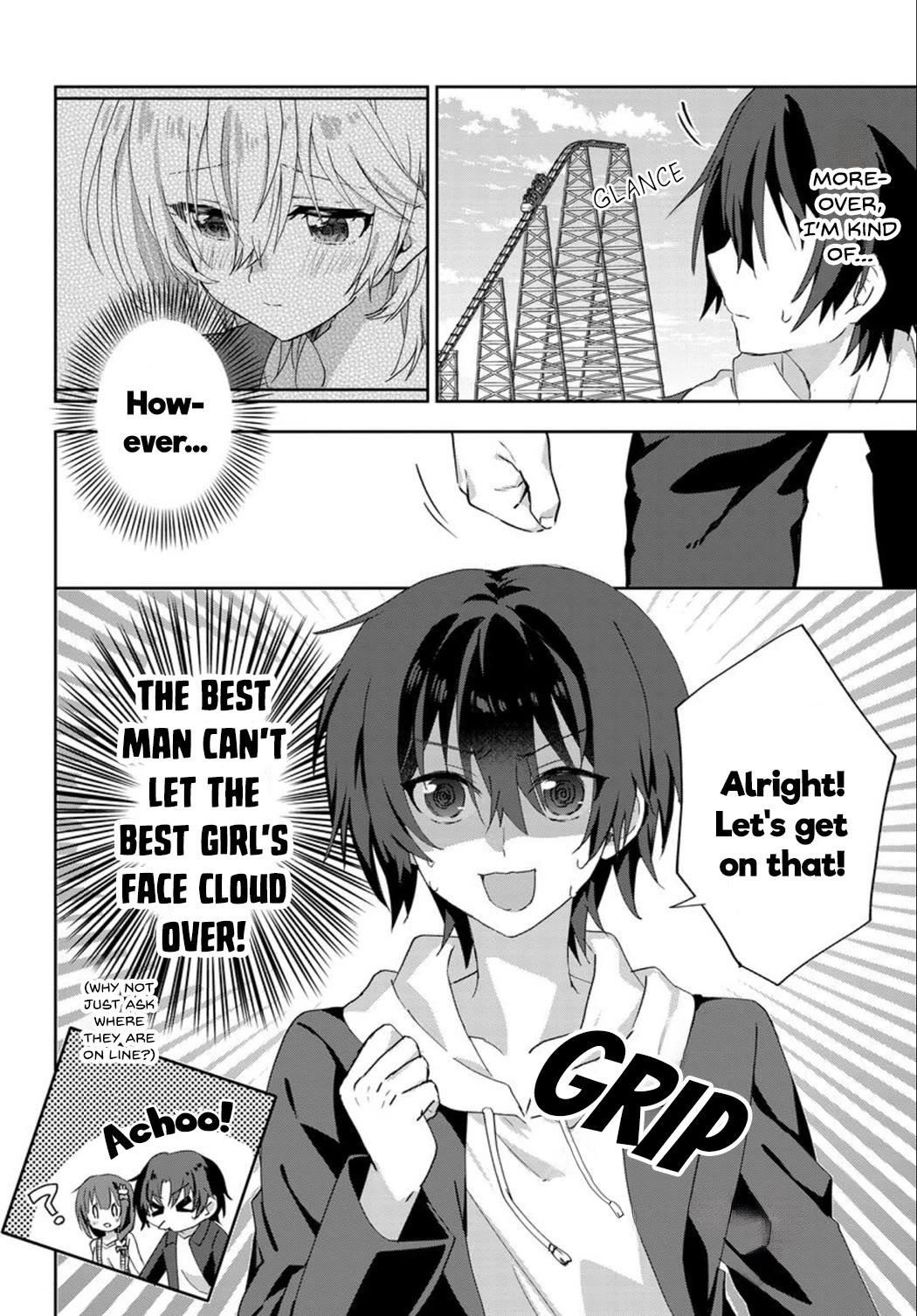 Since I’ve Entered the World of Romantic Comedy Manga, I’ll Do My Best to Make the Losing Heroine Happy Chapter 7.1 - Page 4