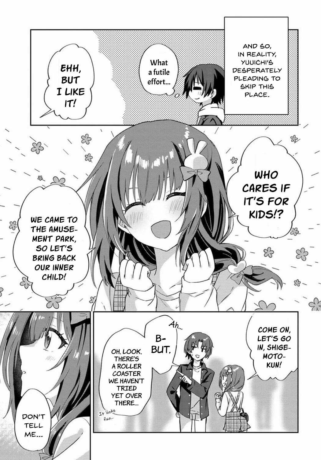 Since I’ve Entered the World of Romantic Comedy Manga, I’ll Do My Best to Make the Losing Heroine Happy Chapter 7.2 - Page 2