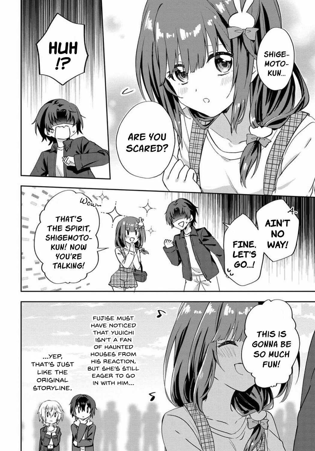 Since I’ve Entered the World of Romantic Comedy Manga, I’ll Do My Best to Make the Losing Heroine Happy Chapter 7.2 - Page 3