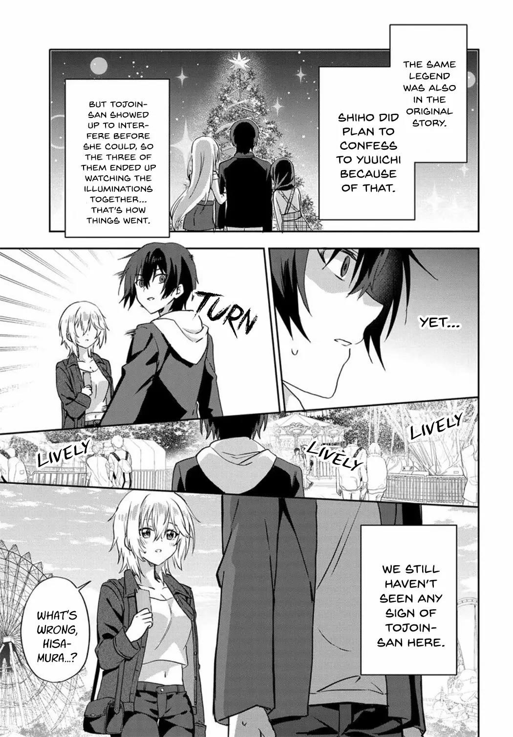 Since I’ve Entered the World of Romantic Comedy Manga, I’ll Do My Best to Make the Losing Heroine Happy Chapter 7.3 - Page 8