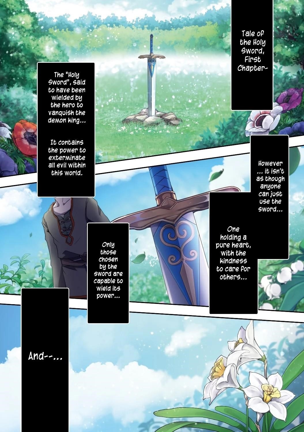 Fake Holy Sword Story ～I Was Taken Along When I Sold Out My Childhood Friend, The Saint～ Chapter 1 - Page 1