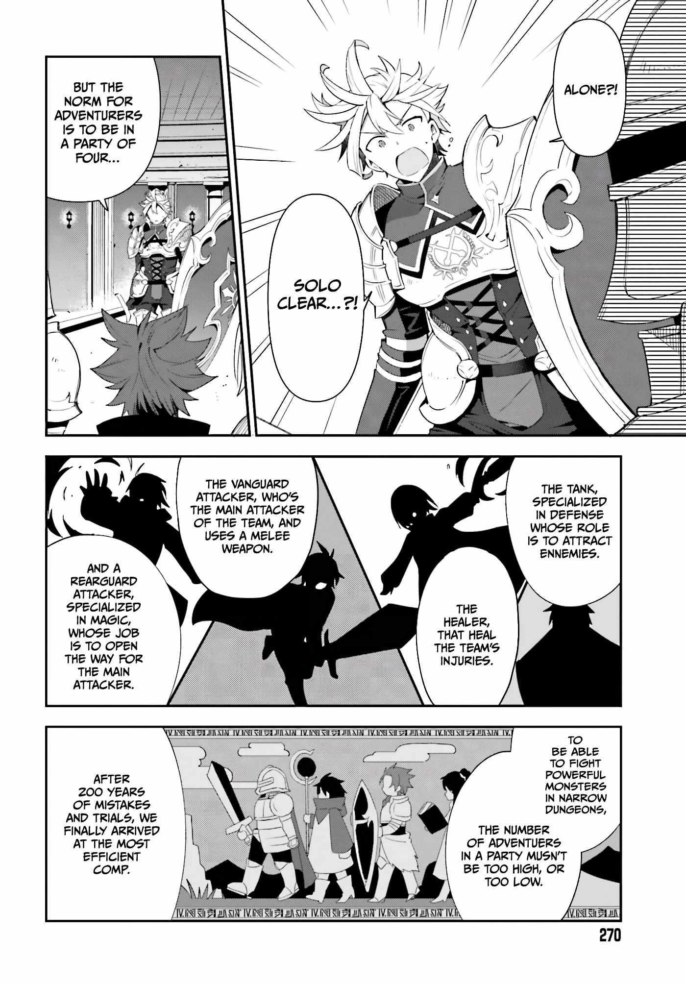 I’m the guild receptionist, but since I don’t want to work overtime, I think I’ll just solo the boss Chapter 1 - Page 44