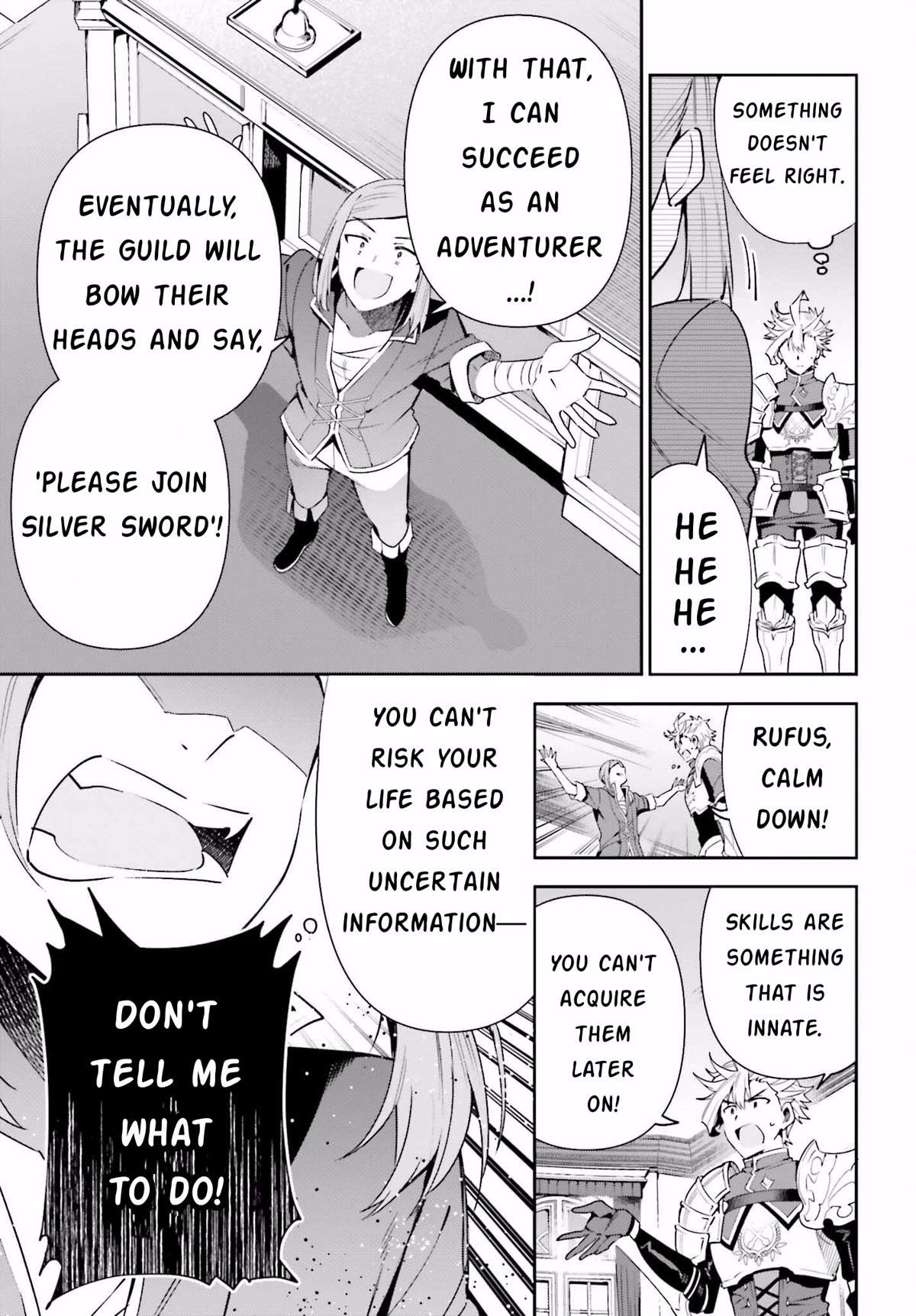 I’m the guild receptionist, but since I don’t want to work overtime, I think I’ll just solo the boss Chapter 14 - Page 13