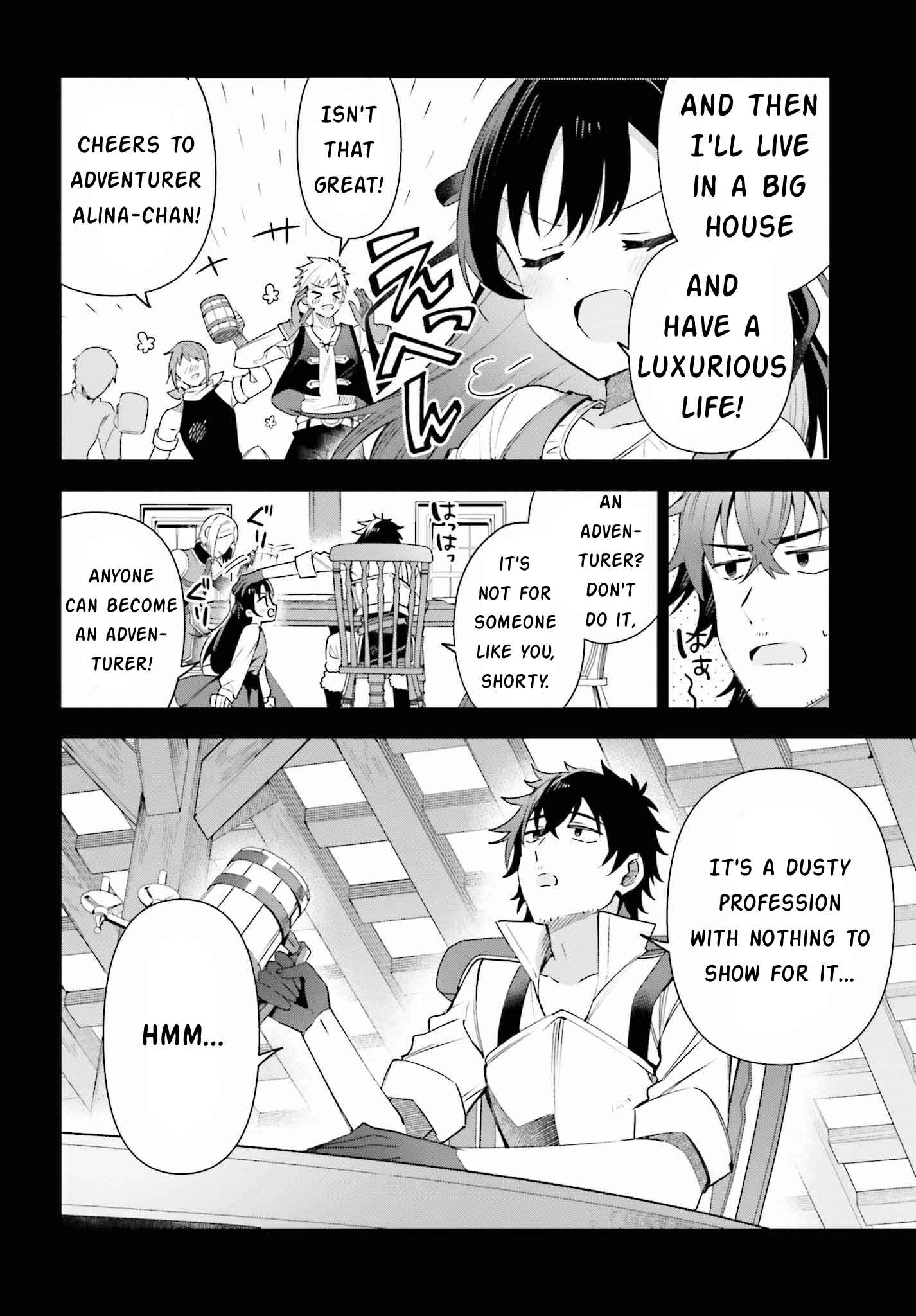 I’m the guild receptionist, but since I don’t want to work overtime, I think I’ll just solo the boss Chapter 15 - Page 6