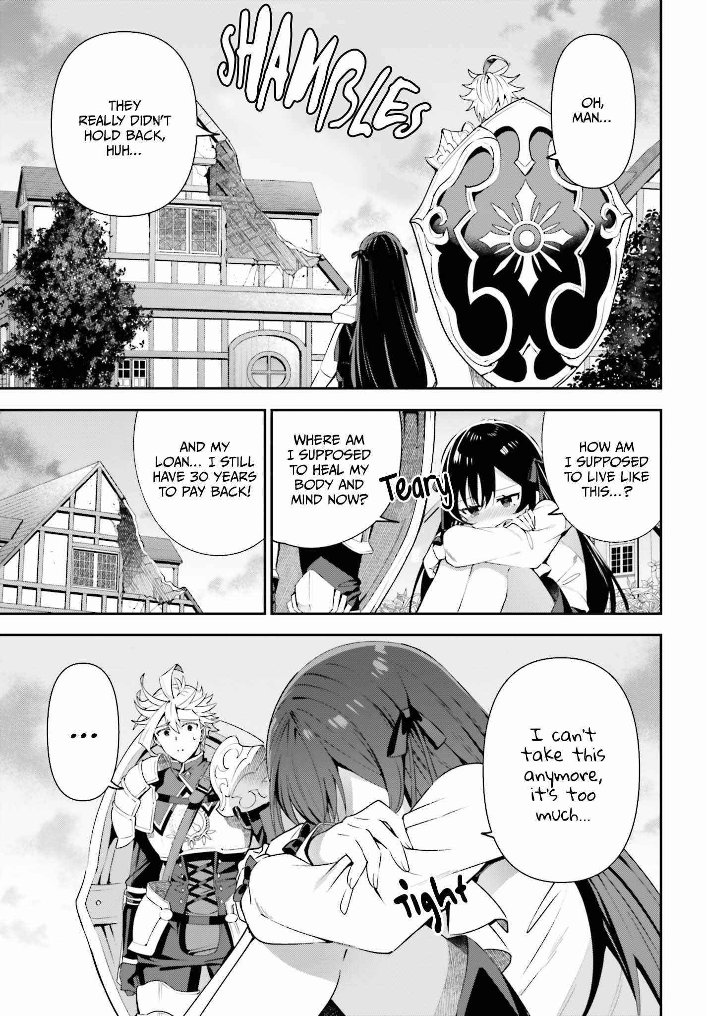 I’m the guild receptionist, but since I don’t want to work overtime, I think I’ll just solo the boss Chapter 6 - Page 17