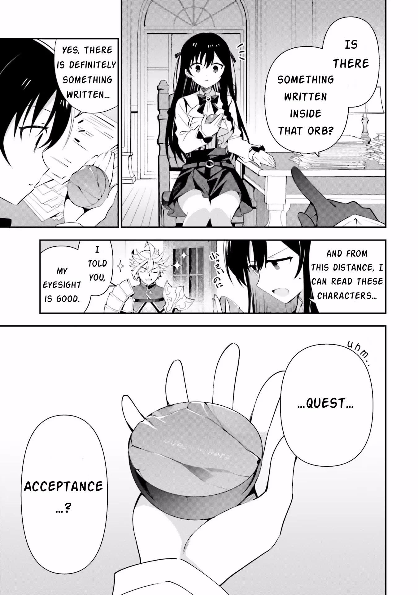 I’m the guild receptionist, but since I don’t want to work overtime, I think I’ll just solo the boss Chapter 7 - Page 15