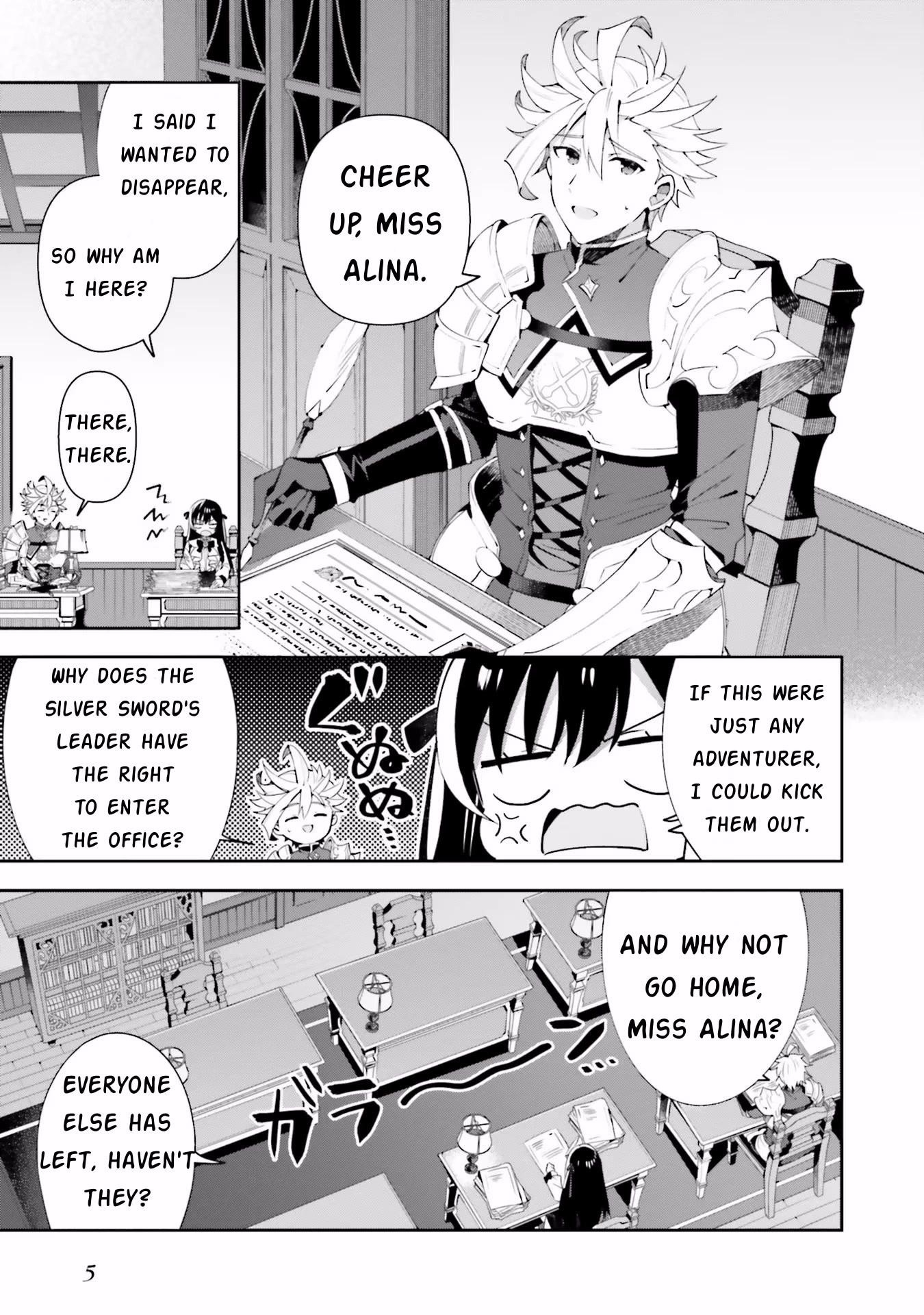 I’m the guild receptionist, but since I don’t want to work overtime, I think I’ll just solo the boss Chapter 7 - Page 7