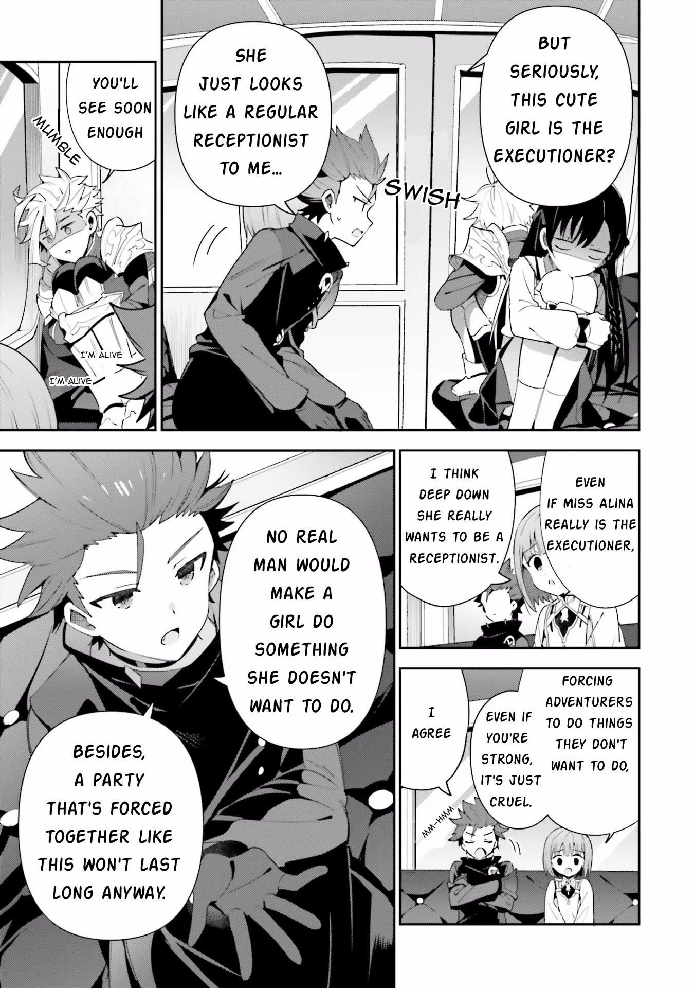 I’m the guild receptionist, but since I don’t want to work overtime, I think I’ll just solo the boss Chapter 8 - Page 21